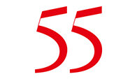 eredie work: 55th Logo Mark
